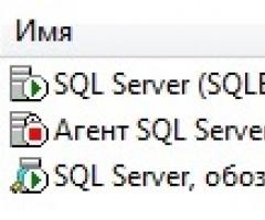 Диспетчер конфигурации SQL Server Диспетчер конфигурации SQL Server