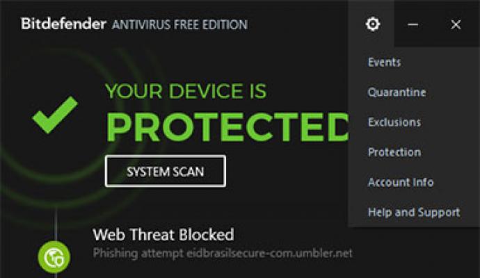 Bitdefender Antivirus: கேள்விகள் இல்லாத ஒரு பயனுள்ள பாதுகாவலர்